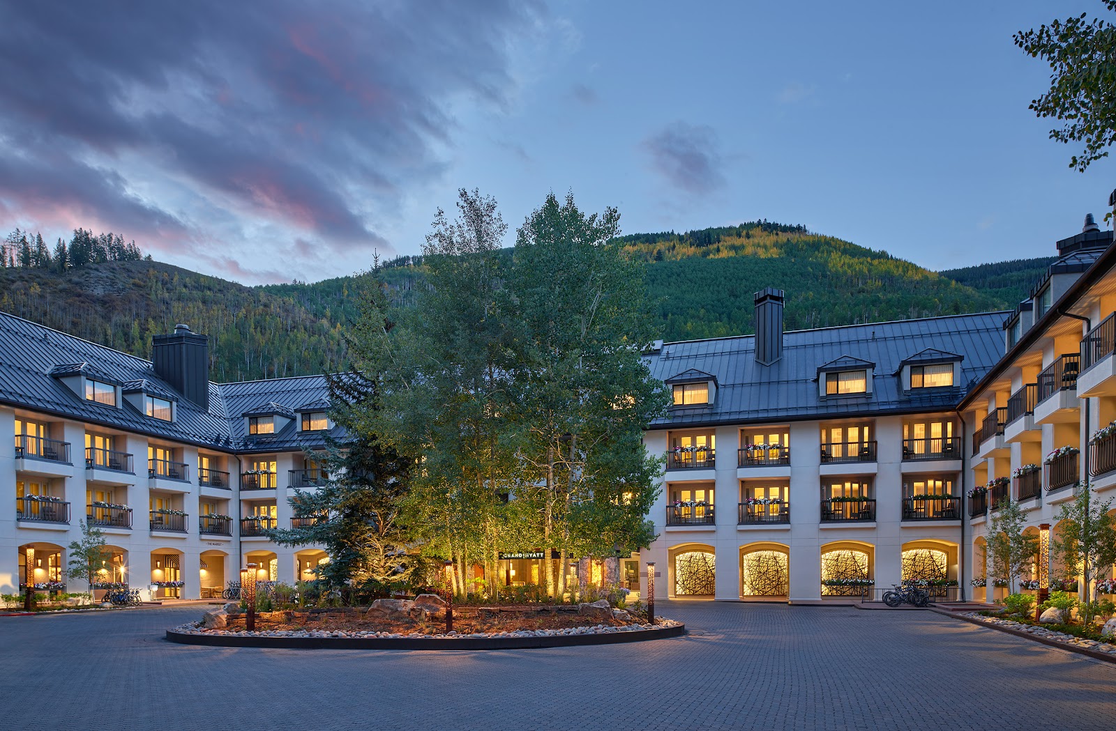 The Spa at Grand Hyatt Vail nail work in Vail, Colorado